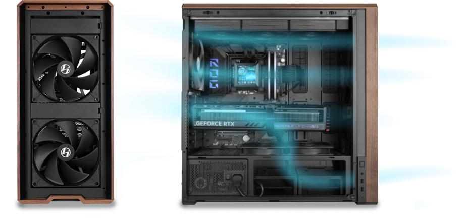 LIAN LI LANCOOL 217 : un boîtier moyen tour haut de gamme pensé pour le flux d’air et le style 2 lian li lancool 217 02