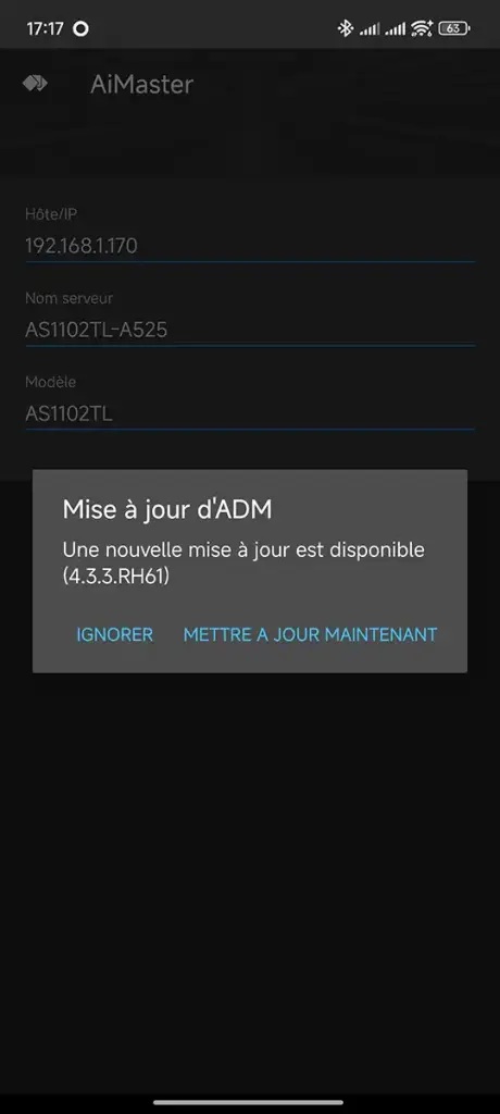 nas asustor drivestor 2 lite 2 aimaster initialisation 2