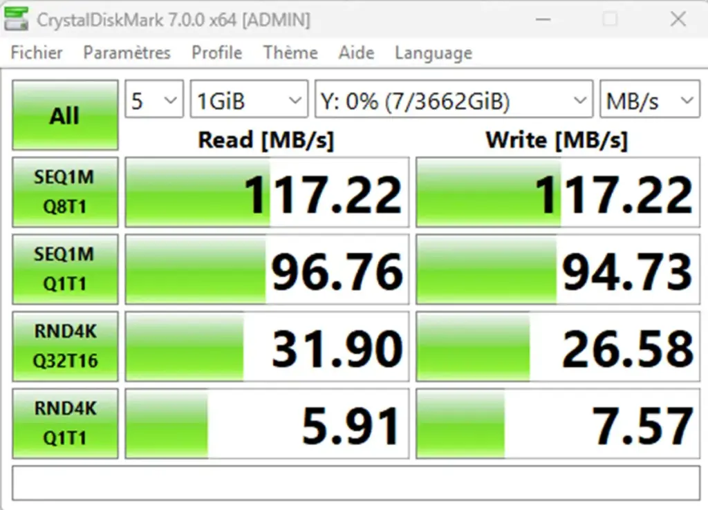 nas asustor drivestor 2 lite crystaldiskmark