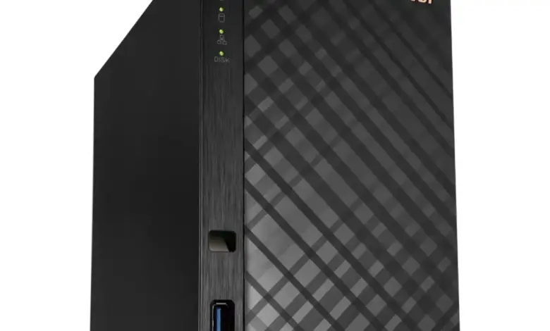 nas asustor drivestor 2 lite face