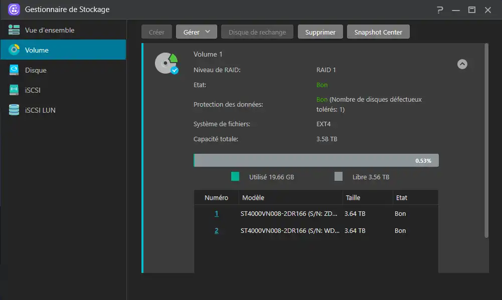 nas asustor drivestor 2 lite gestionnaire stockage