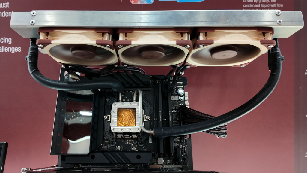 Noctua relance son projet Thermosiphon au Computex 2025 : vers un refroidissement biphasé sans pompe 2 noctua thermosiphon 01