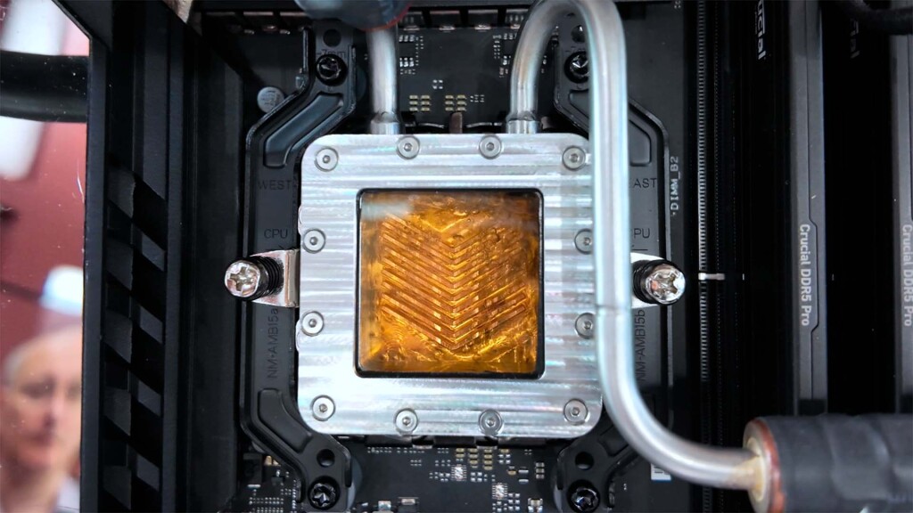 Noctua relance son projet Thermosiphon au Computex 2025 : vers un refroidissement biphasé sans pompe 4 noctua thermosiphon waterblock