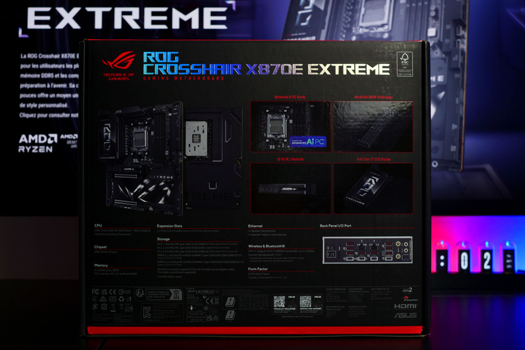 rog crosshair x870e extreme box 02