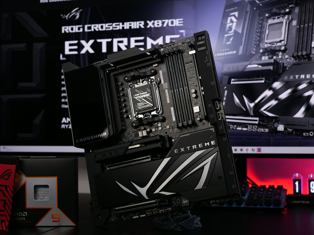 rog crosshair x870e extreme demo 04