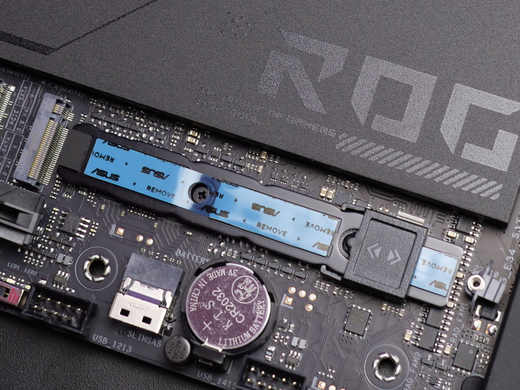 rog crosshair x870e extreme slimsas