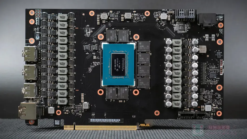 rog strix rtx5070ti o16g pcb 01