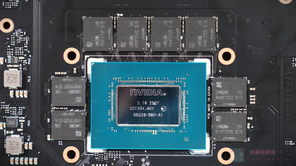 rog strix rtx5070ti o16g pcb gb203 300 a1
