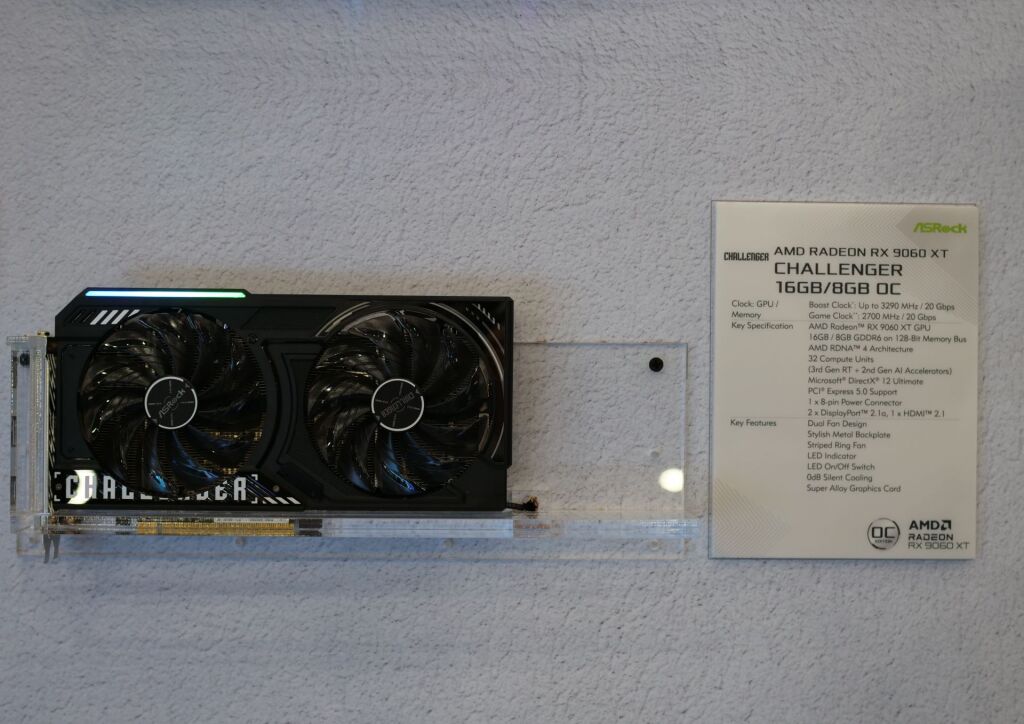 AMD RX 9060 XT : RDNA 4, 3.13 GHz et jusqu’à 16 Go pour dominer le 1080p 7 rx 9060 xt challenger