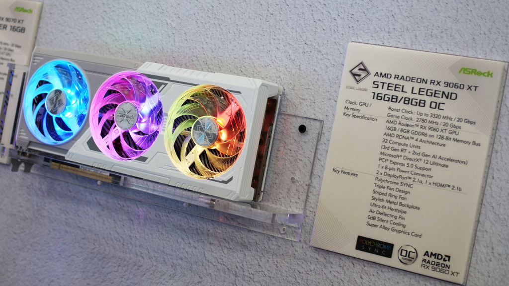 RX 9060 XT : des gains solides sur Geekbench, mais prudence avant de s’emballer 3 rx 9060 xt steel legend 01