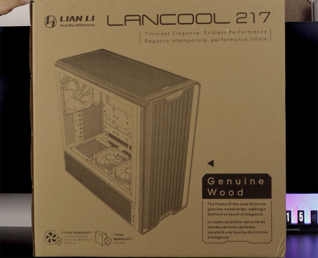 test lian li lancool 217 box