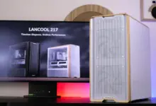test lian li lancool 217 white Hero