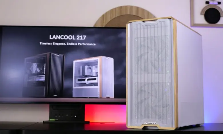 test lian li lancool 217 white Hero