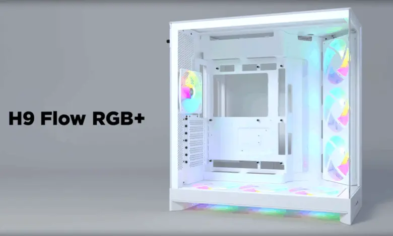 test nzxt h9 flow rgb plus