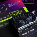 test rog strix rtx5070ti o16g gaming