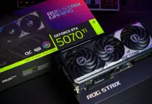 test rog strix rtx5070ti o16g gaming