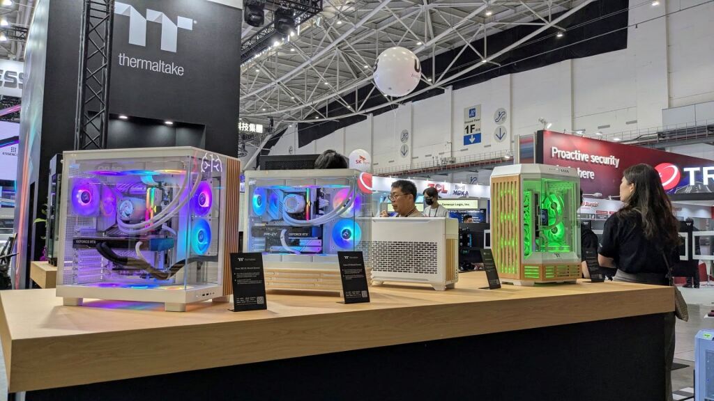 Thermaltake Computex 2025 : la gamme complète en mode grand spectacle 10 thermaltake tower wood series