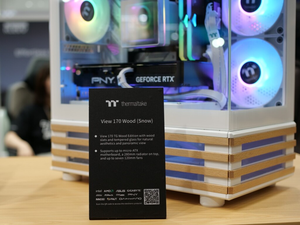 Thermaltake Wood Series : des boîtiers PC au design scandinave splendide pour 2025 8 thermaltake view 170 wood series 01