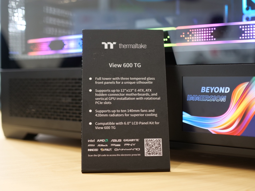 Thermaltake Computex 2025 : la gamme complète en mode grand spectacle 2 thermaltake view tg 600