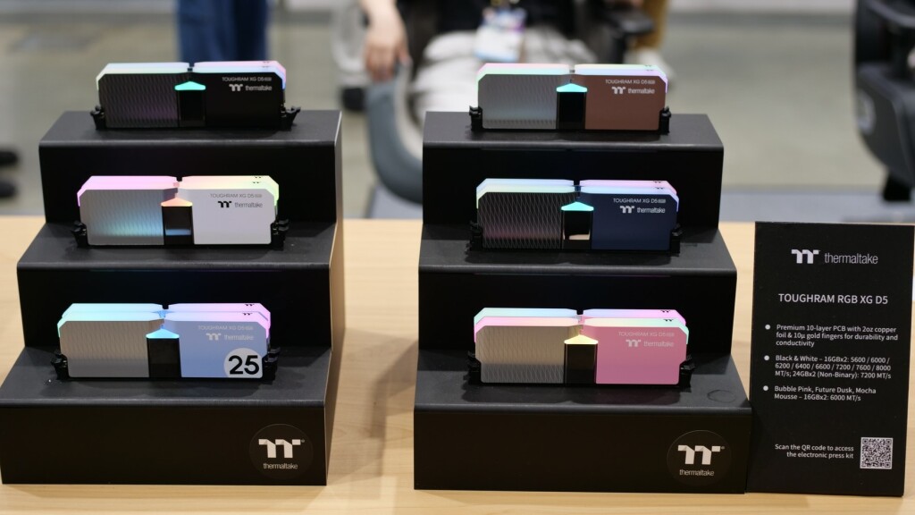 Thermaltake Computex 2025 : la gamme complète en mode grand spectacle 22 toughram thermaltake 2025