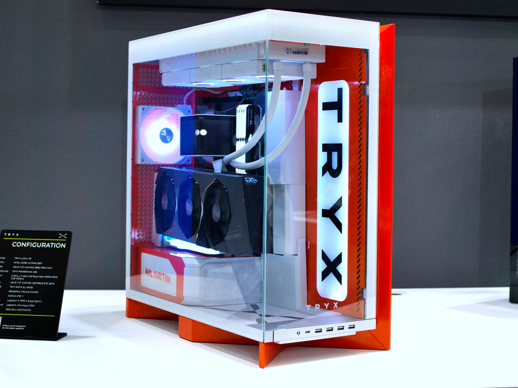 TRYX fait sensation au COMPUTEX avec des produits de pointe 23 tryx luca mod computex