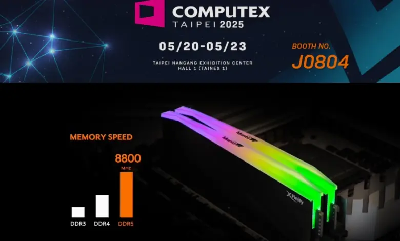 V-color stimule l’innovation en matière d’IA au Computex 2025 1 v color computex 2025