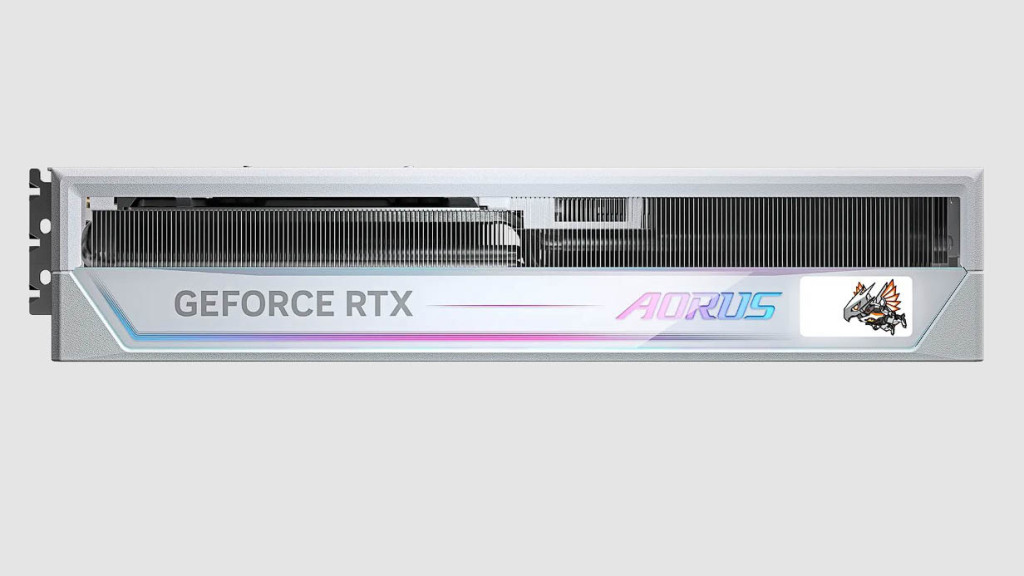 GIGABYTE lance la carte graphique AORUS GeForce RTX 5090 STEALTH ICE 4 AORUS GeForce RTX 5090 STEALTH ICE 32G tranche