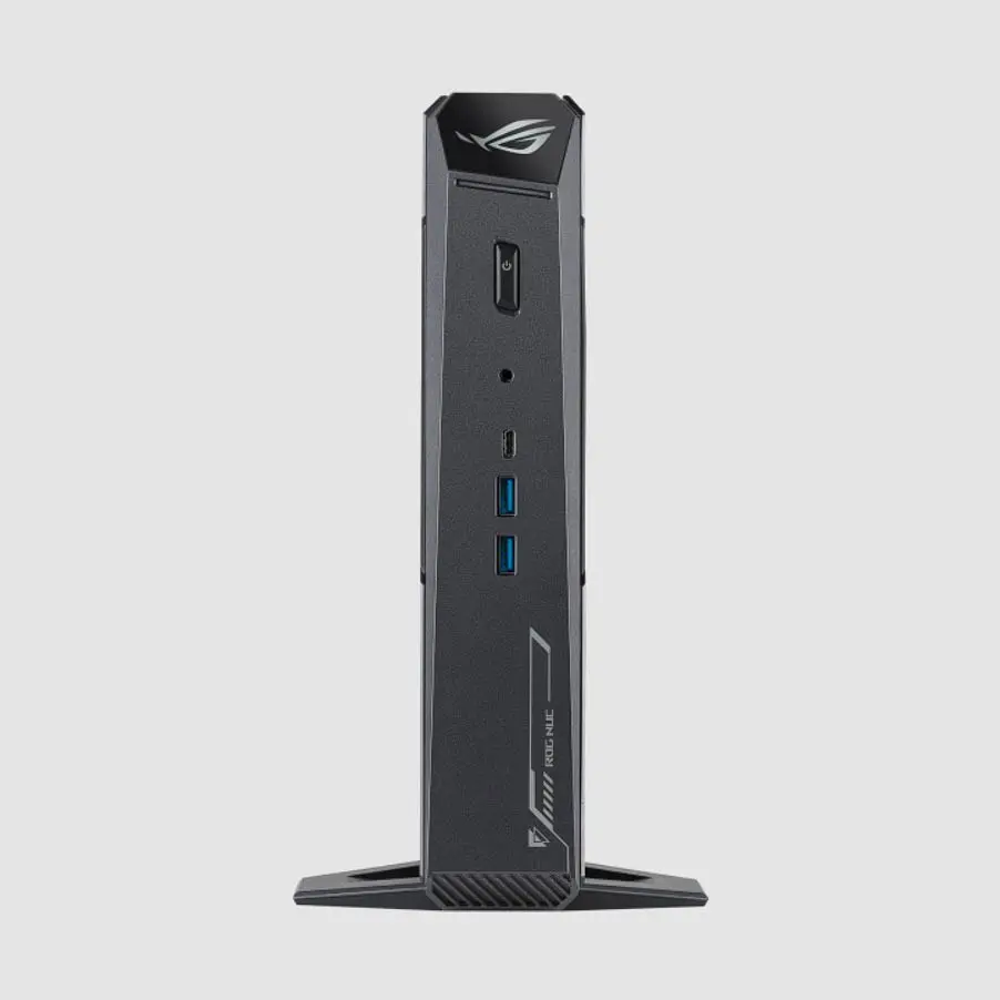 ASUS Republic of Gamers annonce le mini-PC de jeu ROG NUC (2025) 3 ASUS ROG NUC (2025) face