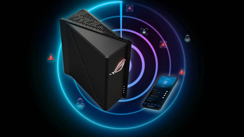 ASUS ROG annonce le routeur de jeu ROG Strix GS-BE18000 WiFi 7 7 routeur de jeu ASUS ROG Strix GS BE18000 sécurité
