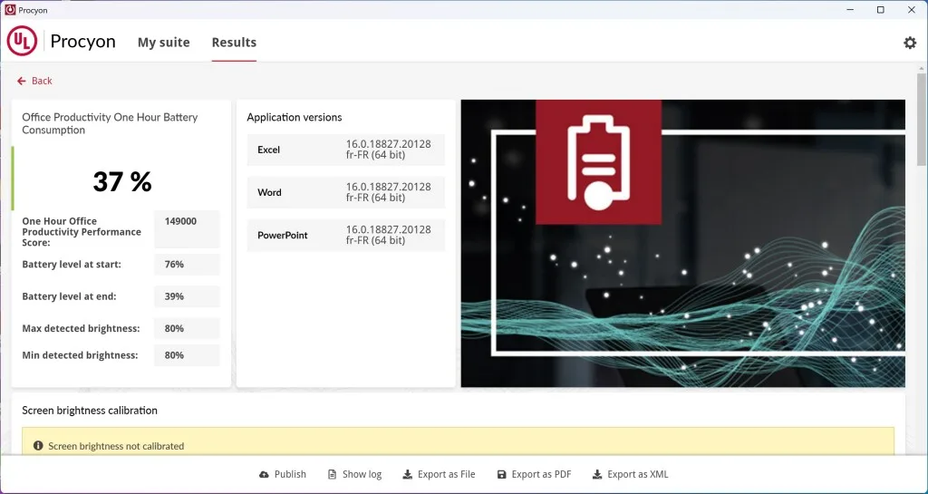 ASUS ROG Zephyrus Batterie Life Word
