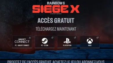 Accès gratuit Rainbow Six Siege x