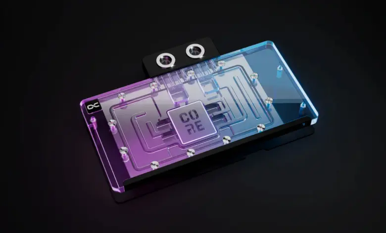Nouveau waterblock Alphacool Core RTX 5080 / 5070Ti avec backplate 1 Alphacool Core RTX 5080 5070 Ti Couv