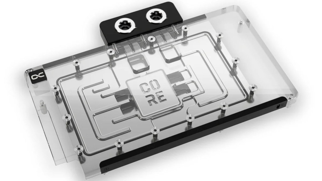 Nouveau waterblock Alphacool Core RTX 5080 / 5070Ti avec backplate 4 Alphacool Core RTX 5080 5070 Ti nu