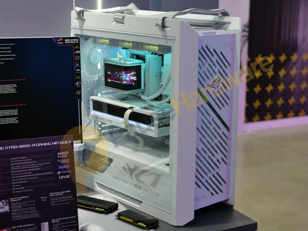 ROG Strix Helios II : Futur boîtier gaming ASUS aperçu au Computex 2025 2 Boitier pc ROG Strix Helios II 2025 01