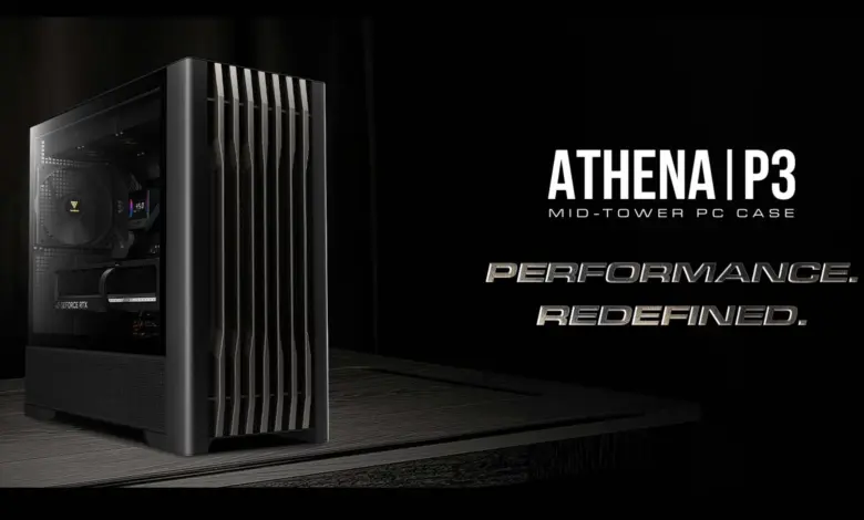 GAMDIAS présente le boîtier moyen tour ATHENA P3 : un max d'airflow ! 1 GAMDIAS ATHENA P3 Couv