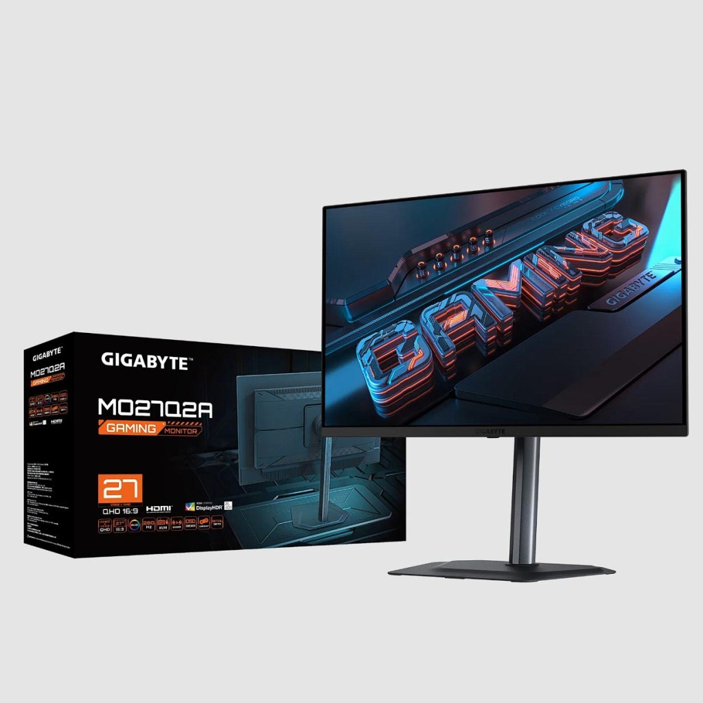 GIGABYTE annonce la disponibilité du moniteur MO27Q2A : un OLED QHD 280 Hz certifié ClearMR 15000 5 GIGABYTE MO27Q2A boite