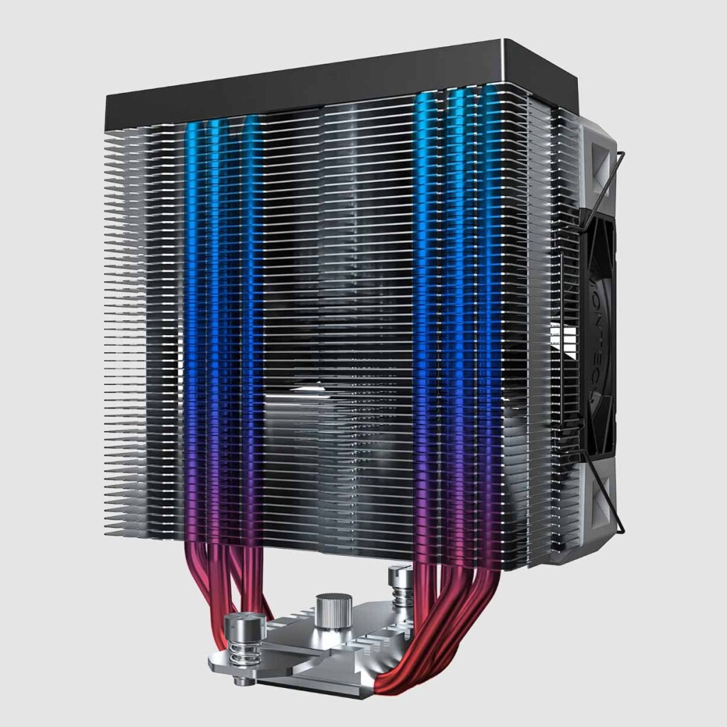 MONTECH annonce son nouveau ventirad NX400 2 MONTECH NX400 ailettes caloducs