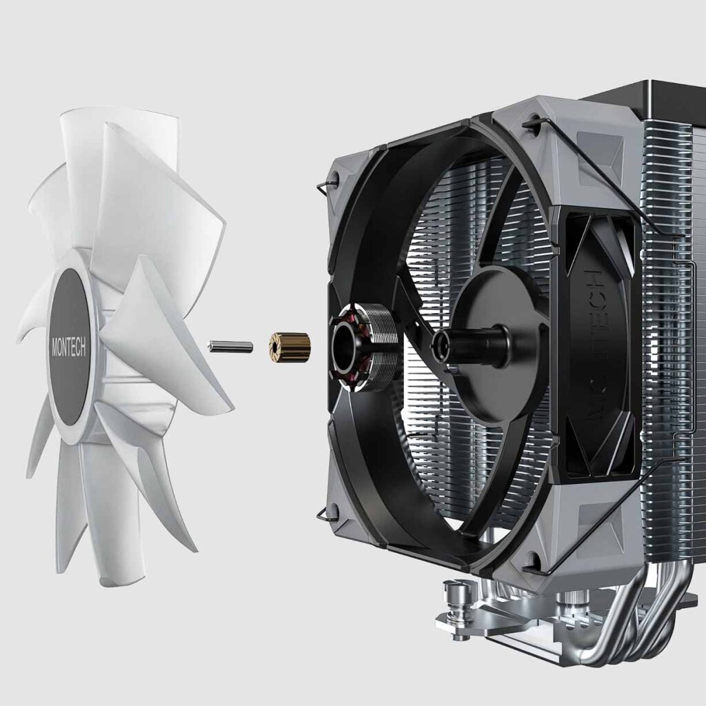 MONTECH annonce son nouveau ventirad NX400 3 MONTECH NX400 ventilateur