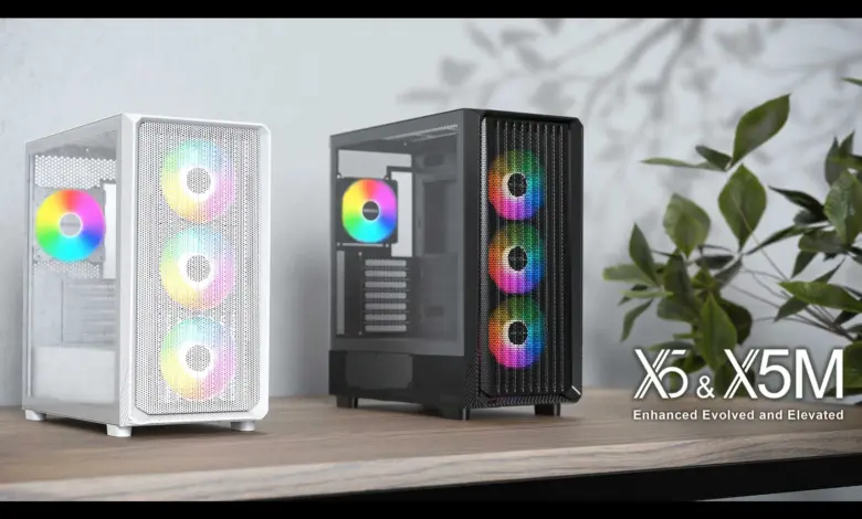 Deux nouveaux boîtiers chez Montech : le MONTECH X5 et le X5M 1 MONTECH X5 XM5 Couv