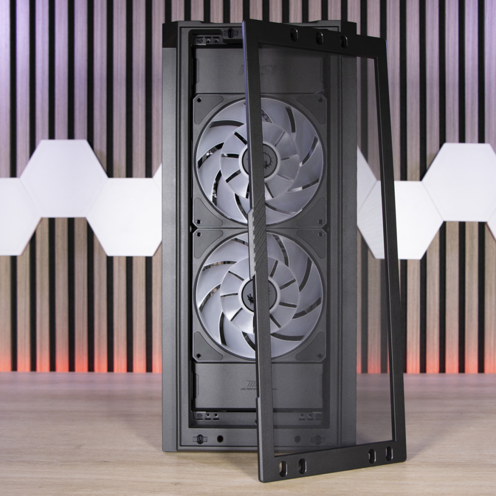 MSI MPG Velox 300R Airflow PZ façade filtre amovible