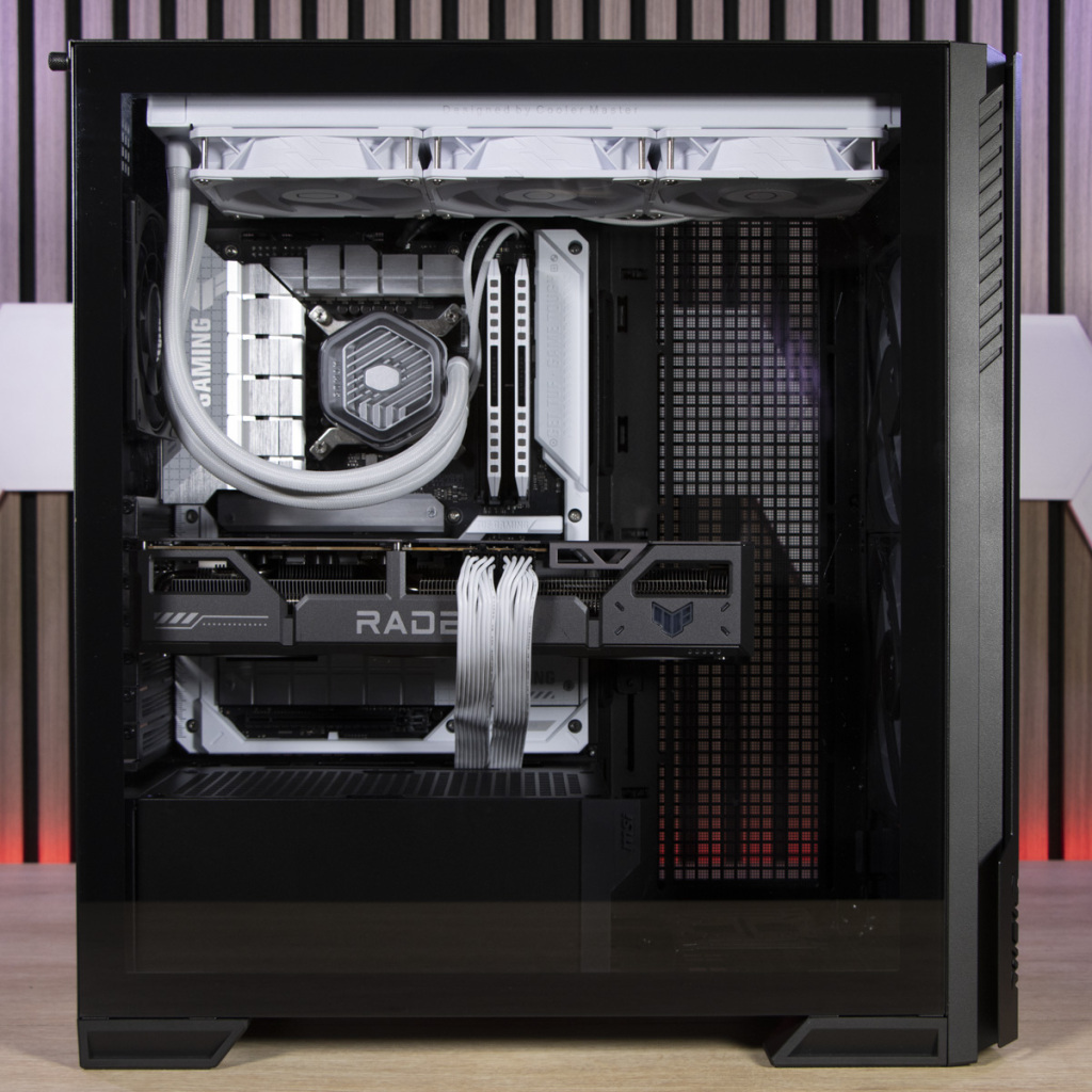 MSI MPG Velox 300R Airflow PZ montage chambre principale paroi