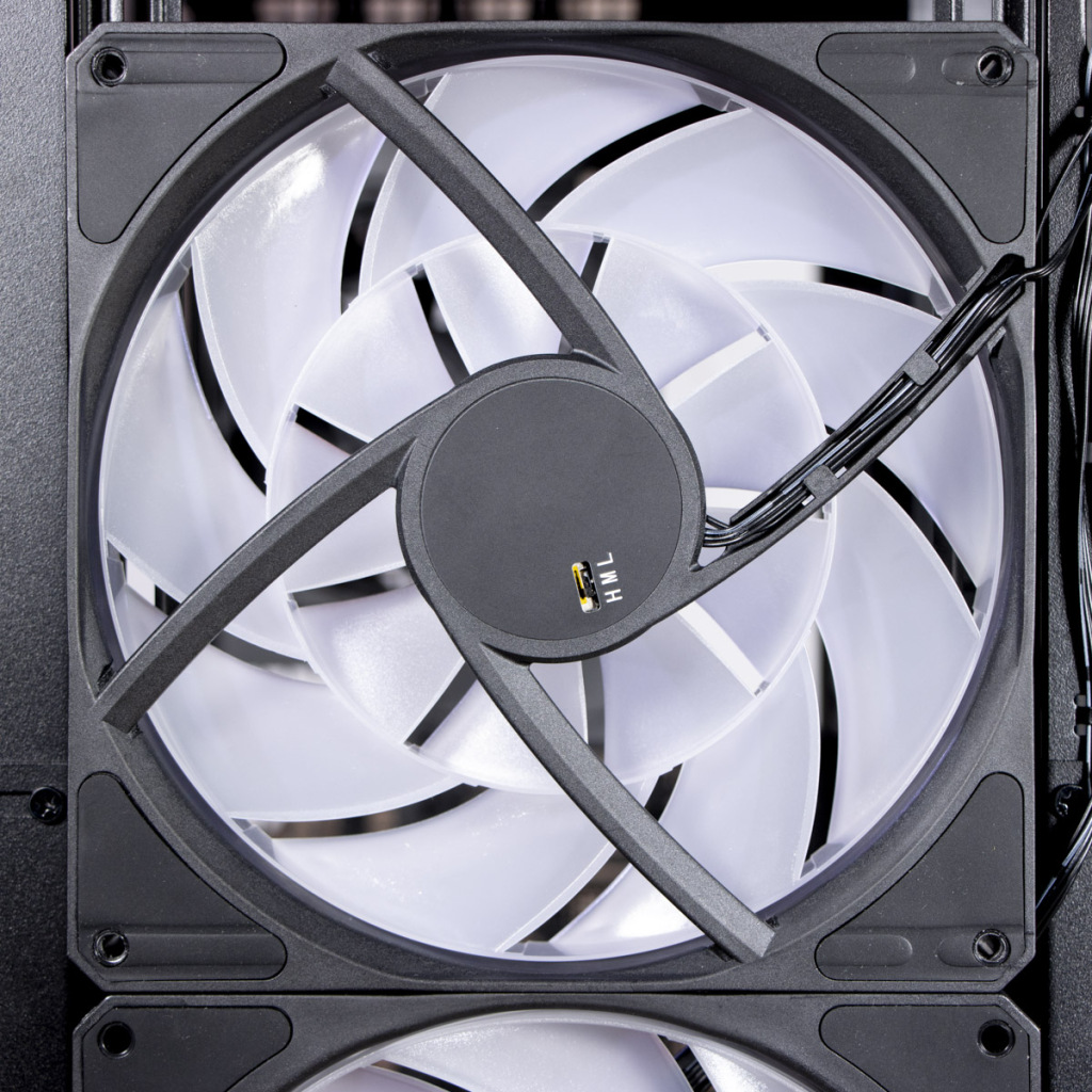 MSI MPG Velox 300R Airflow PZ ventilateur façade arrière