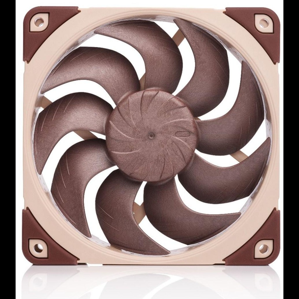 Noctua présente le ventilateur NF-A12x25 G2 de 120 mm nouvelle génération 4 Noctua NF A12x25 G2 face 1