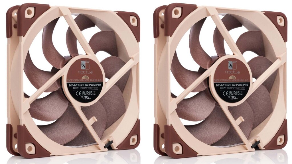 Noctua présente le ventilateur NF-A12x25 G2 de 120 mm nouvelle génération 5 Noctua NF A12x25 G2 pack 2