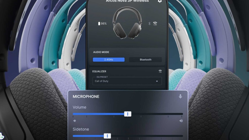 SteelSeries dévoile l’Arctis Nova 3 Wireless Series et l'application Arctis pour Xbox, PlayStation et Nintendo Switch 6 SteelSeries Arctis Nova 3 wireless application