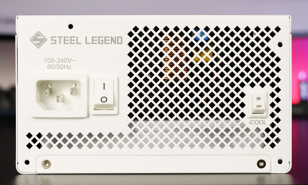 asrock steel legend SL 850GW backside