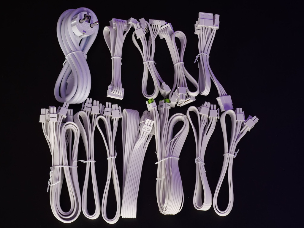 asrock steel legend SL 850GW cables
