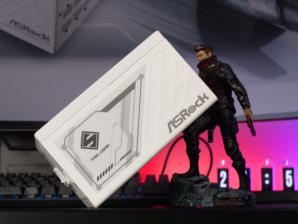 asrock steel legend SL 850GW side