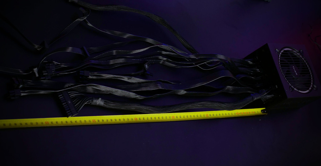 be quiet pure power 13 m cables long