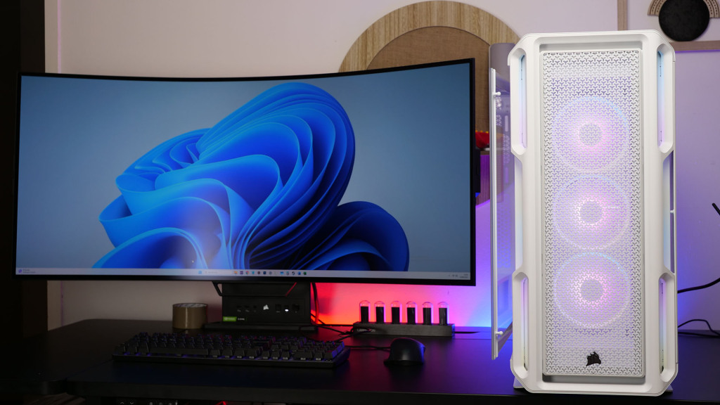 build corsair icue link 5000t lx rgb setup